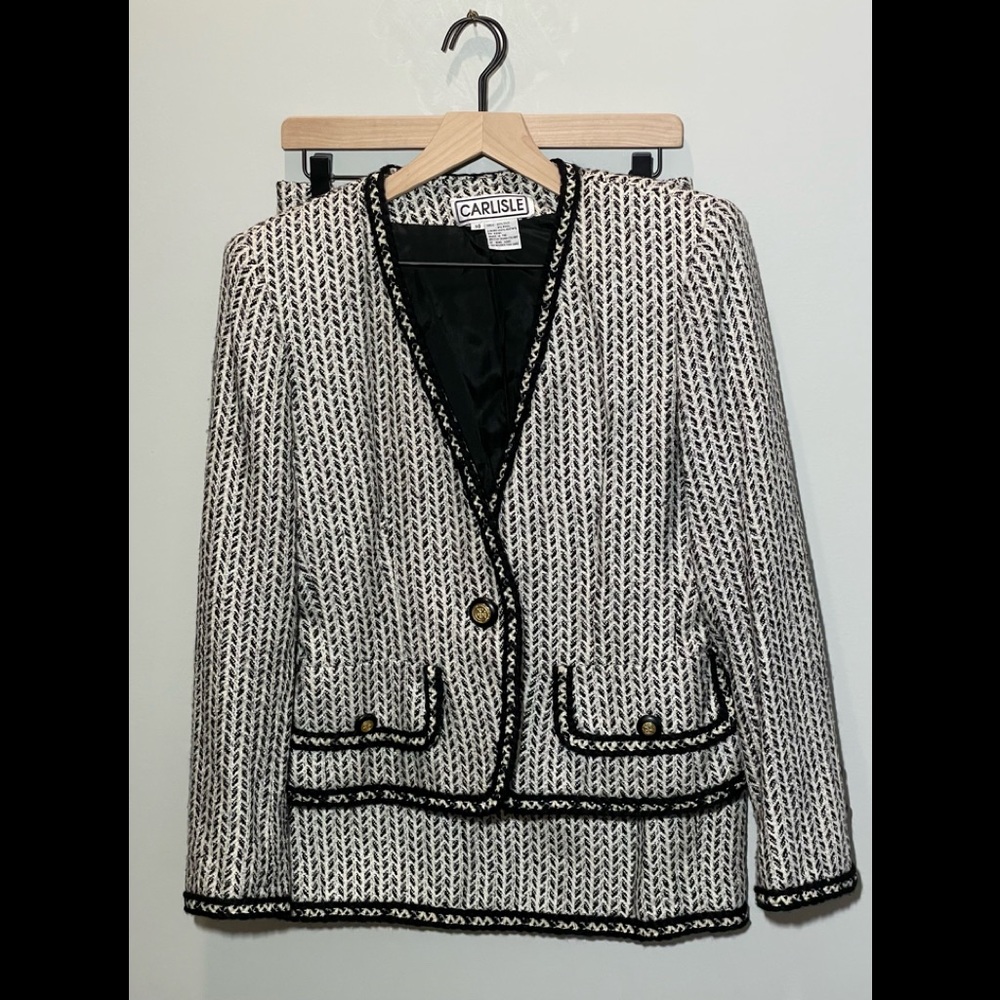 Carlisle size 10 two-piece suit